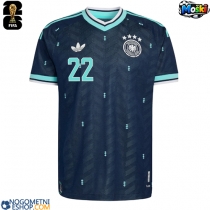 Moški Nogometni dresi Nemčija David Raum #22 Gostujoči SP 2026 Kratek Rokav